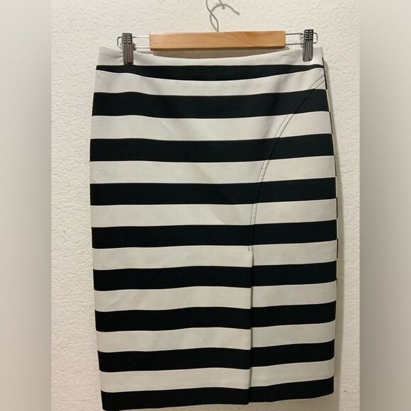 Artelier by Nicole Miller black white stripes size 10 - Picture 1 of 8